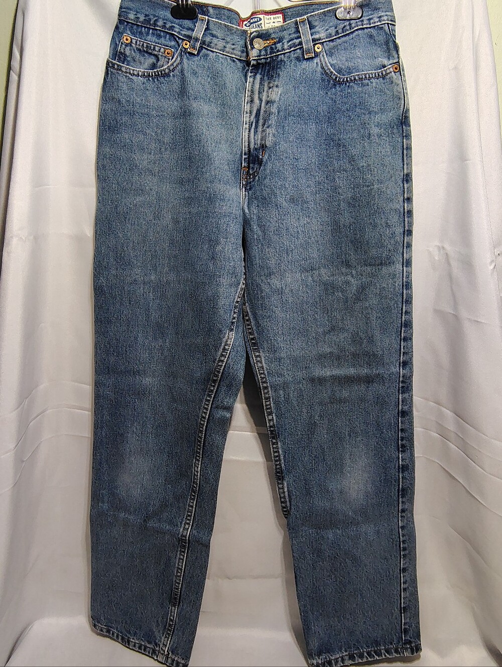 Old Navy Women's Size 10 Light Wash Blue Denim High Rise Mom Jeans 90s Mall